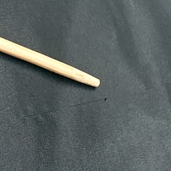 VTG 90s Black Mini Party Dress Women 13 Prom Puff Sleeve Witch Goth Grunge Punk - Picture 16 of 16